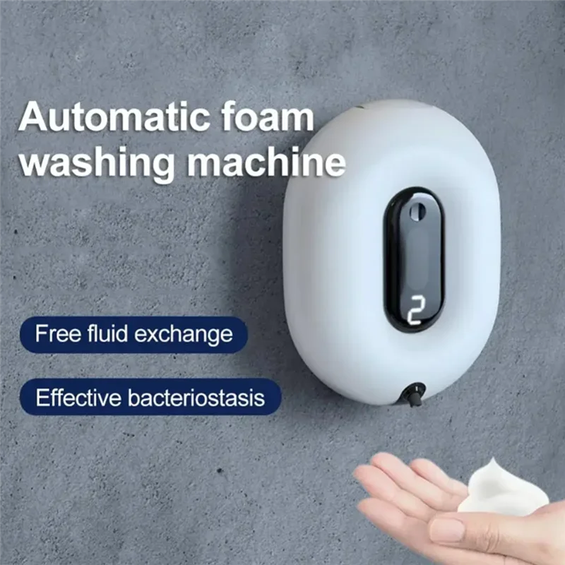 

Soap Dispenser LED Display Automatic Induction Foam Hand Washer Sensor Household Infrared Soap Dispenser Bathroom Accessories