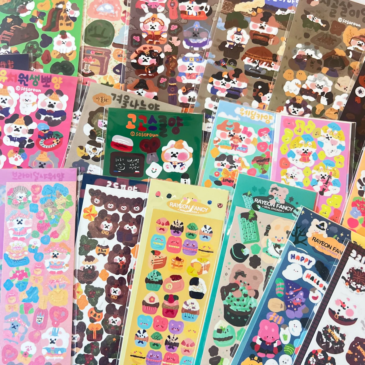 Sharkbang New Arrival Full Set Cat Series Decor Lable Scrapbook Kpop Stickers For Journal Album Stationery Sticker Suppliers