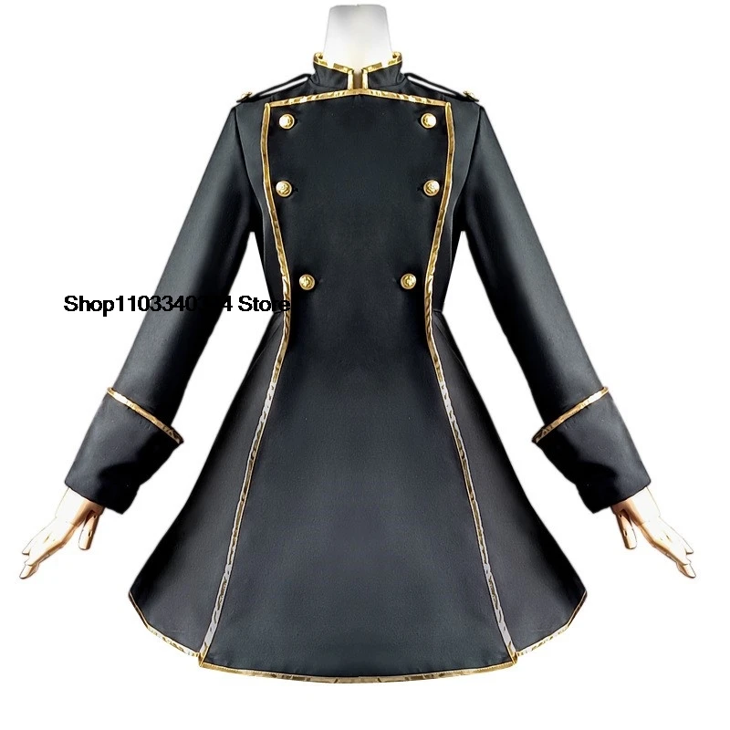 Anime My Dress-Up Darling Inui Sajuna Cosplay Costume Sets Dress Cloak Hat Outfits Women Soldier Uniform Kitagawa Marin Cos Suit