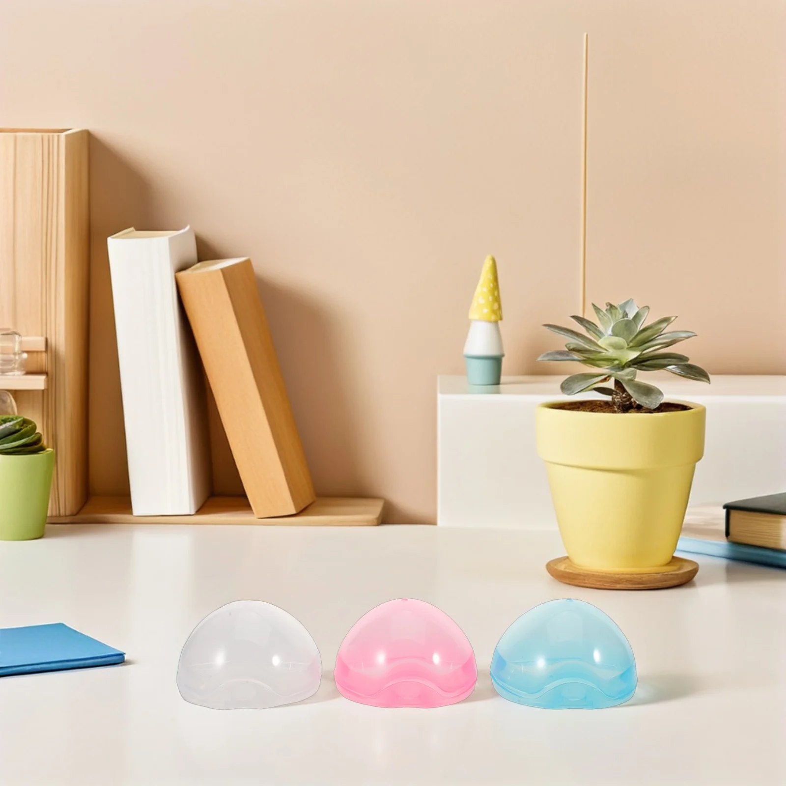 

12pcs Pacifier Storage Box Clear Portable Baby Organizer Case Dust-Proof Travel Holder Sturdy Pp Material For Nursery Soother