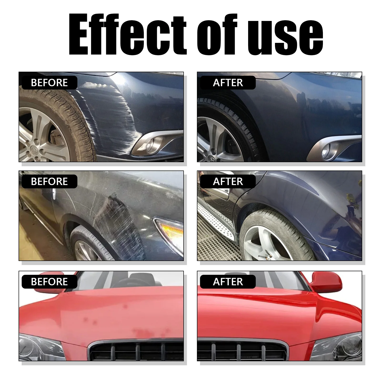 HOMONTH سيارة خدش إصلاح لصق السيارات دوامة الخدوش مزيل الشمع السيارات الجسم طحن تلميع مجمع أدوات نظافة عالمية