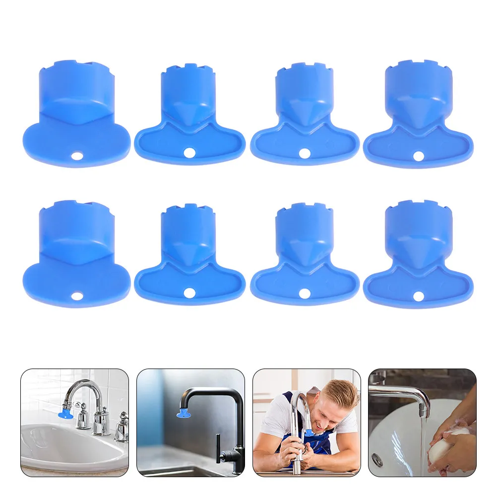 

Набор из 8 ключей для смесителей: инструмент для снятия фильтров и обслуживания аэраторов раковин, ключ для скрытых аэраторов, для кухни