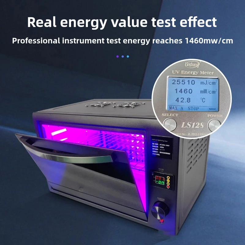 Large Size UV Curing Oven Ultraviolet Cabinet for OCA Lamination 3D Printing Anti-oxidation & Anti-yellowing