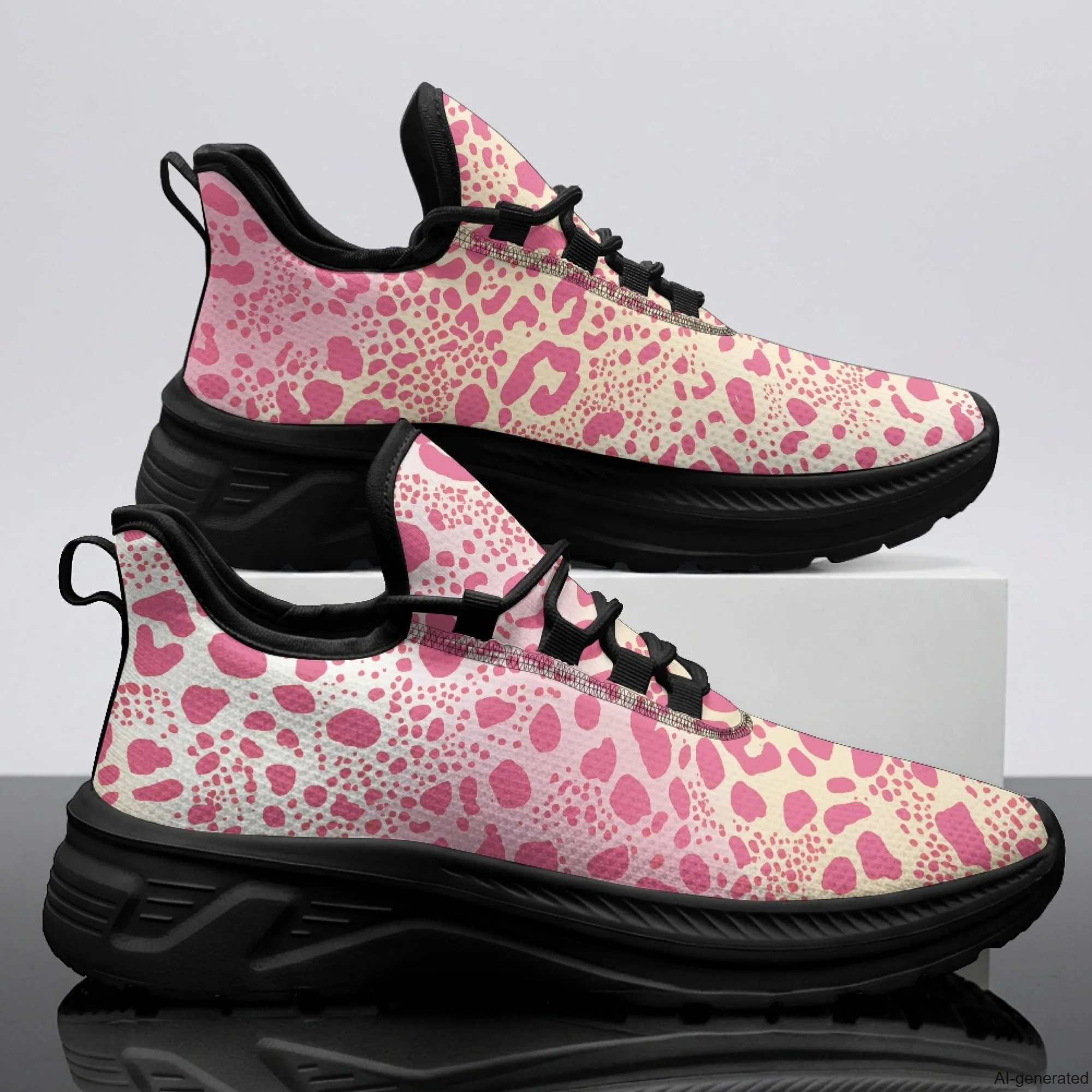 XIXIRIMIDO Womens Walking Shoes Nurse Shoes Nurse Sneakers Leopard Print Tenis Masculino De Corrida Barefoot Shoes 35-48