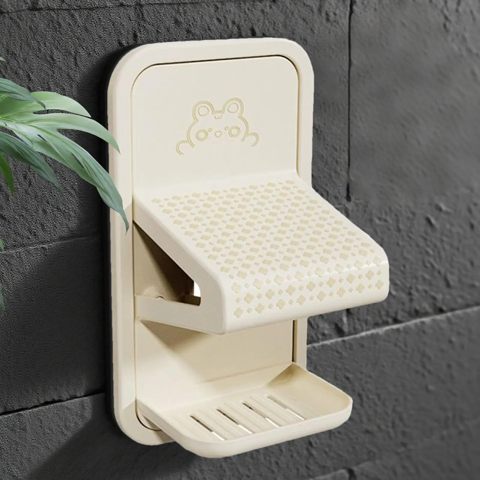 Repose-pieds de rasage pour douche, tabouret de douche, repose-pieds de rasage, marche murale avec plateau pour carrelage en verre acrylique, salle de bains en marbre