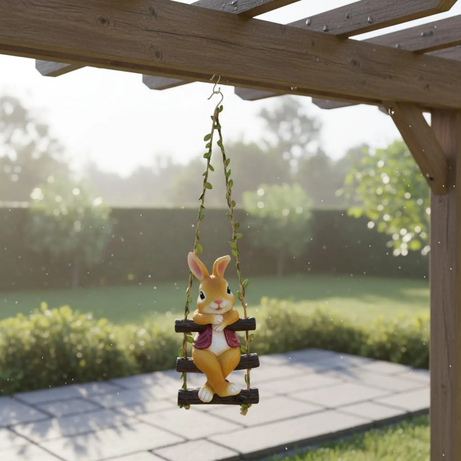 Resin Creature Tree Decor Weatherproof Climbing Creature Suspended Decoration Garden Decoration Colorfast-Resistant