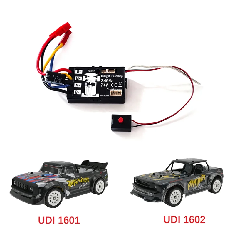 AS95-1 PCS RC Car 2.4G ESC с вспомогательным гироскопом RC Автозапчасти Аксессуары для SG1603 SG1604 SG1605 SG1606 UD1601 UD1602 UD1603 1/1