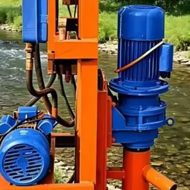 

Customized Mini Hydraulic Water Well Drilling Rig Lightweight Portable 100m Handheld Household Drilling Machine