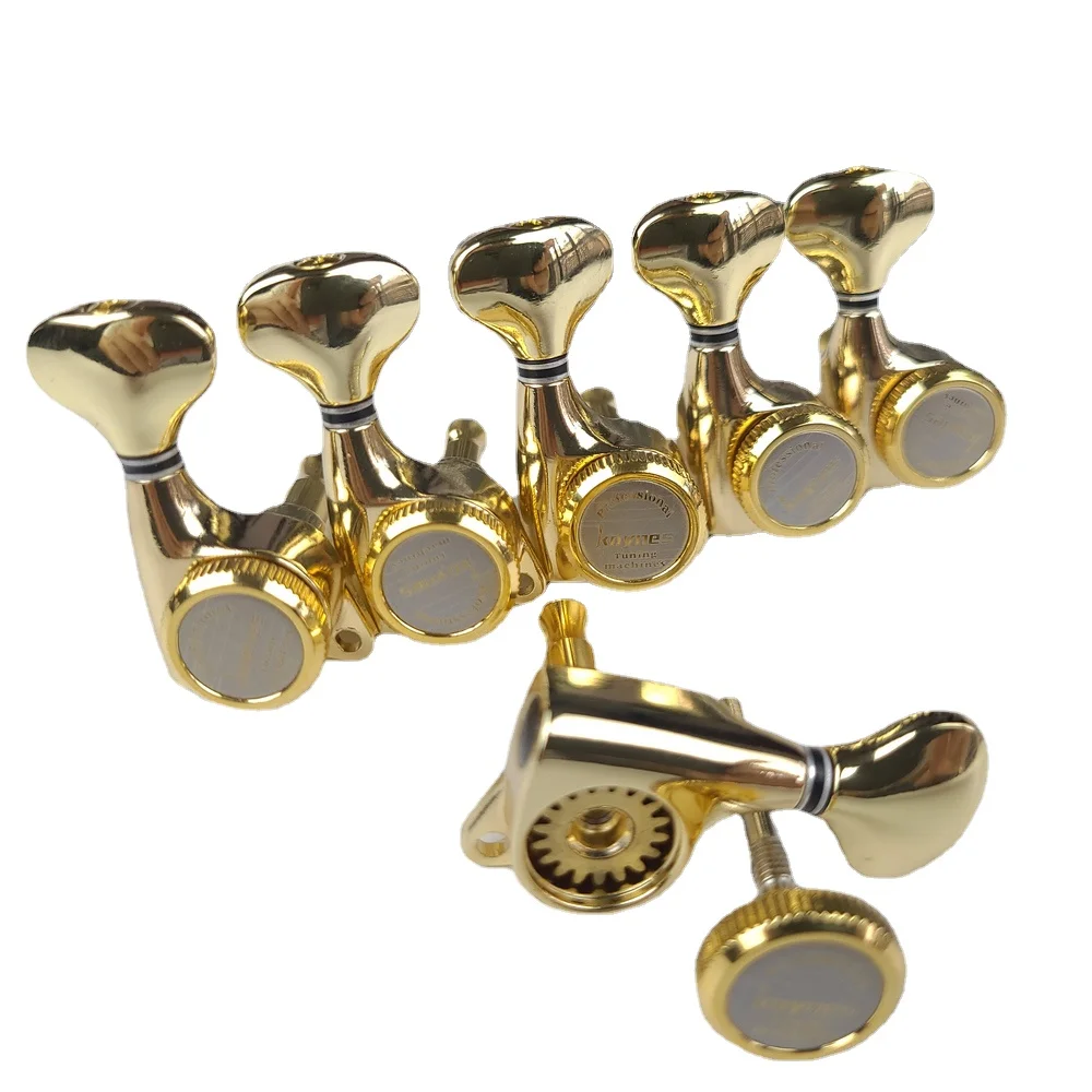 

KAYNES Guitar Locking Tuners Electric Guitar Machine Heads Tuners Lock String Tuning Pegs for LP, SG, TL,ST Style Gold Golden