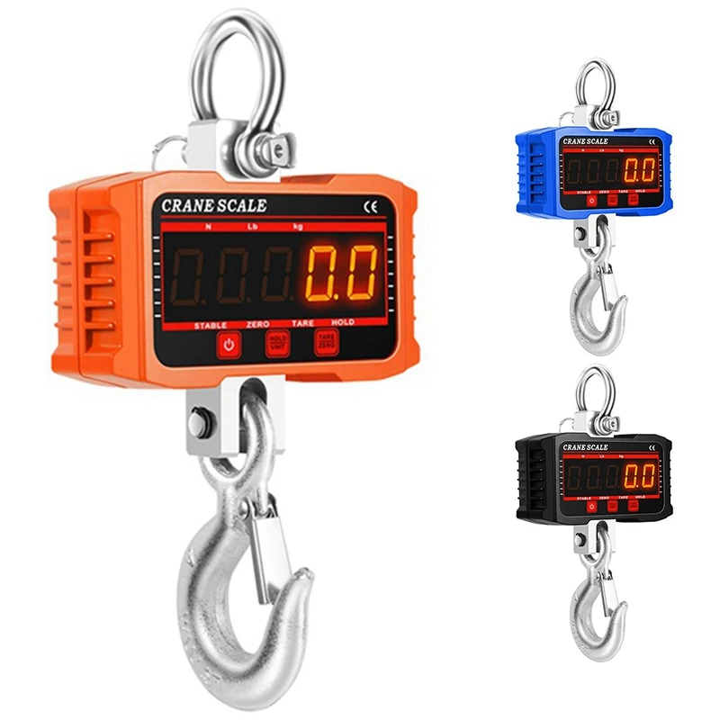 

Digital Crane Scale 1500KG Industrial Hanging Scale,Portable Scale Industrial Heavy Duty Crane Scale