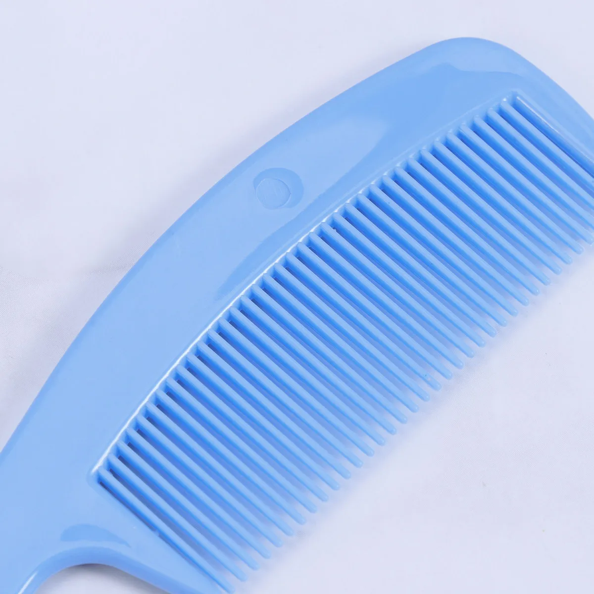 

Baby Brush and Comb Set Pink Children Massage Safety Comb Circular Tooth Design Promote Blood Circulation Brain Development