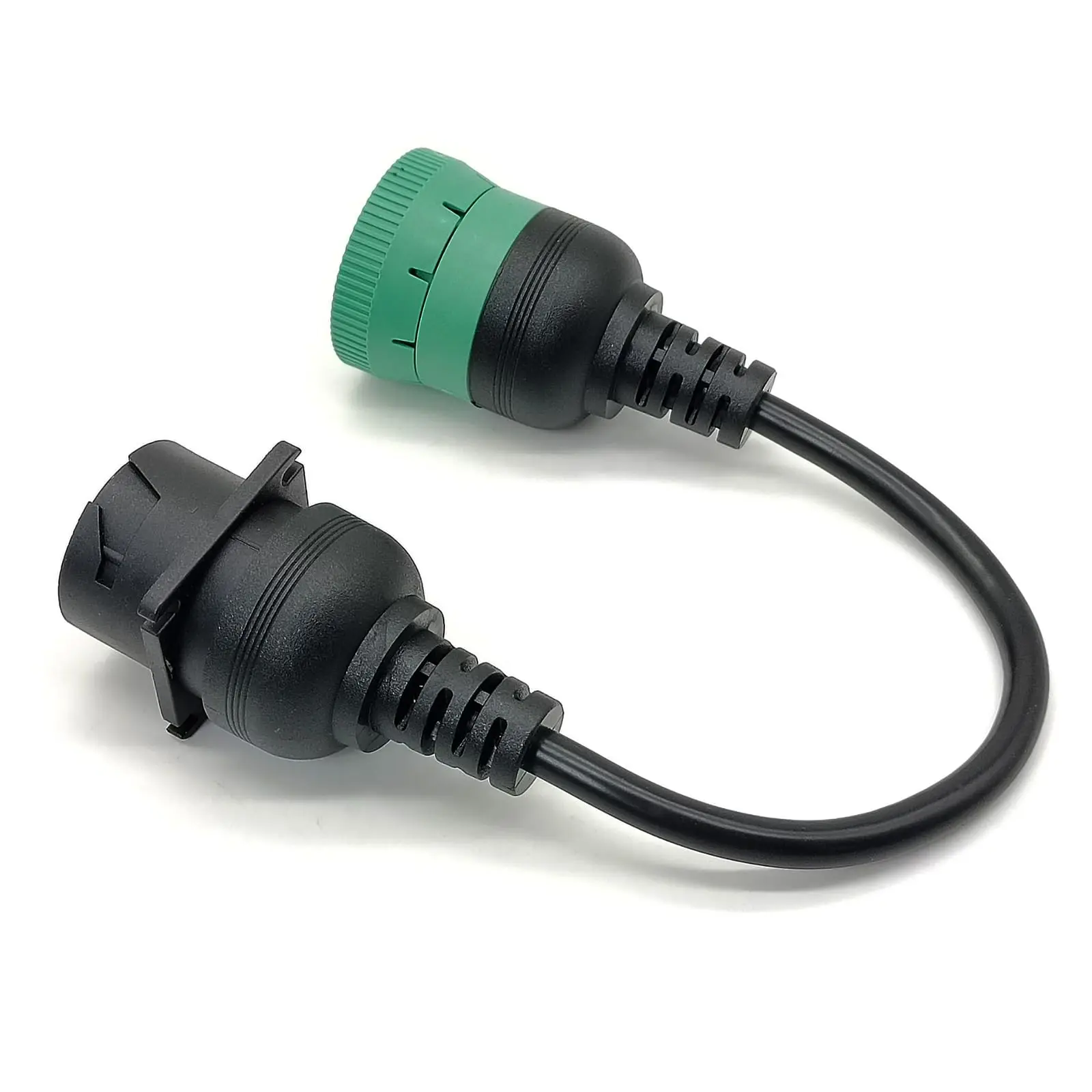 J1939 9 Pin Male to Female CAN3 (vehicle) to CAN1 (PC) Crossover Adapter Cable 12 Inch