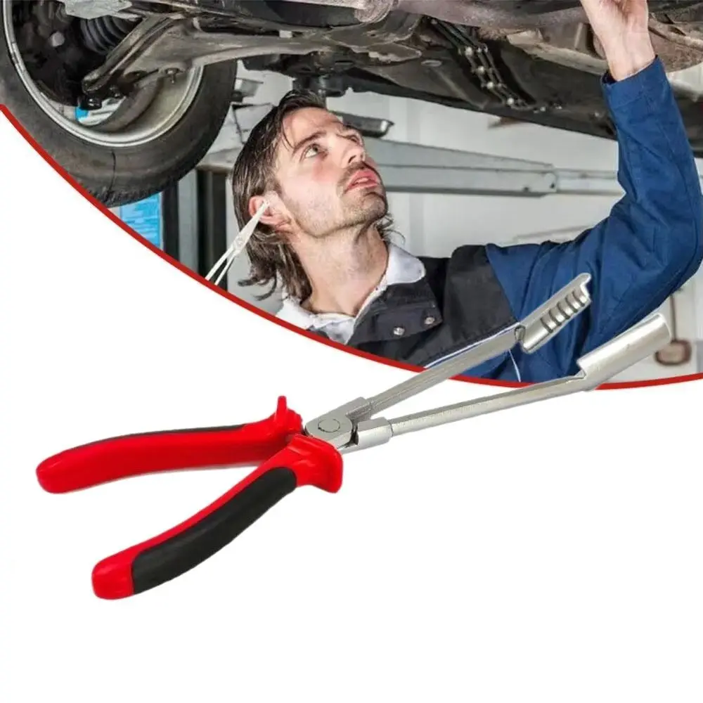 

Anti Slip Handle Spark Plug Wire Removal Pliers Portable Repair High Voltage Wire Clamp Steel Wire Clamp