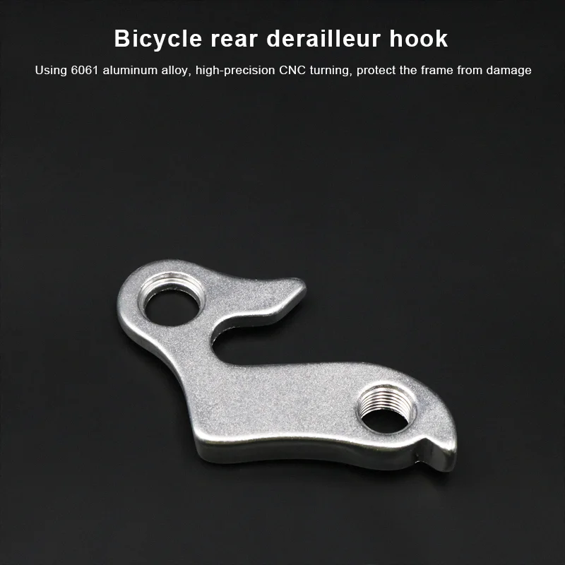 1Pcs Universal Bike Rear Derailleur Tail Hook Bicycle Alloy Rear Derailleur Hanger Racing Cycling Frame Gear Tail Hook Parts