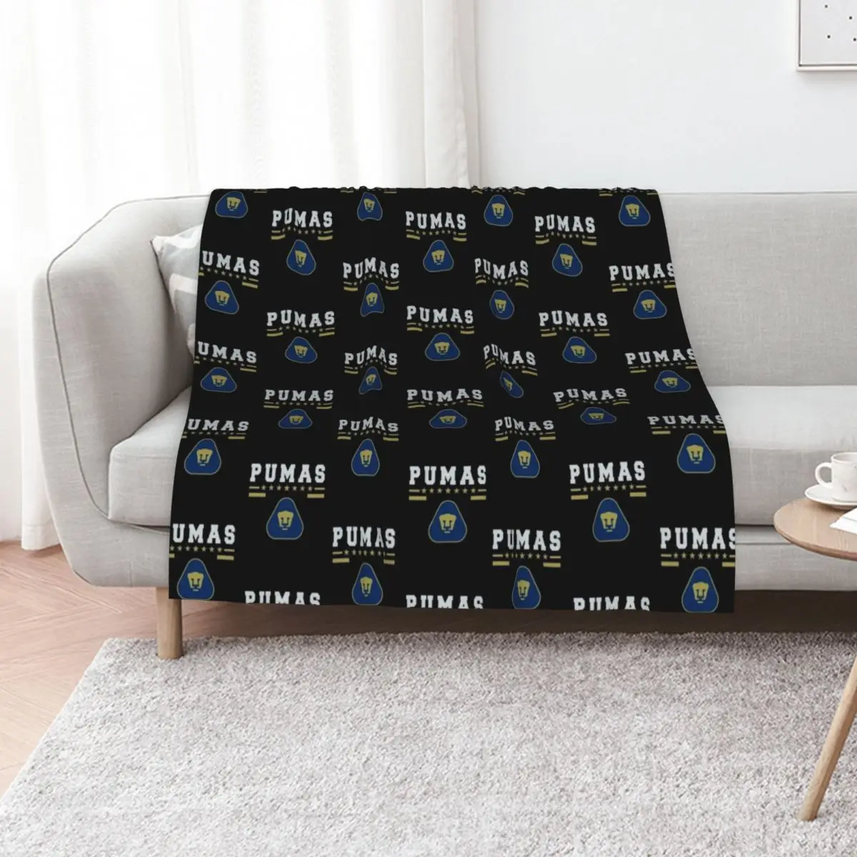 

Pumas Unam - Mexican Soccer Team Family Gifts Throw Blanket christmas gifts Kid'S Cute Blankets For Sofas Blankets