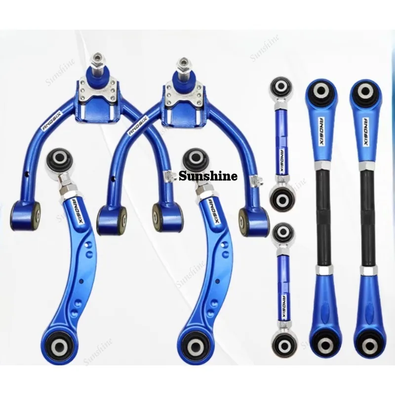 

Zhong ao Q7 rear wheel adjustable tie rod tilt adjustment arm, front and upper plum string