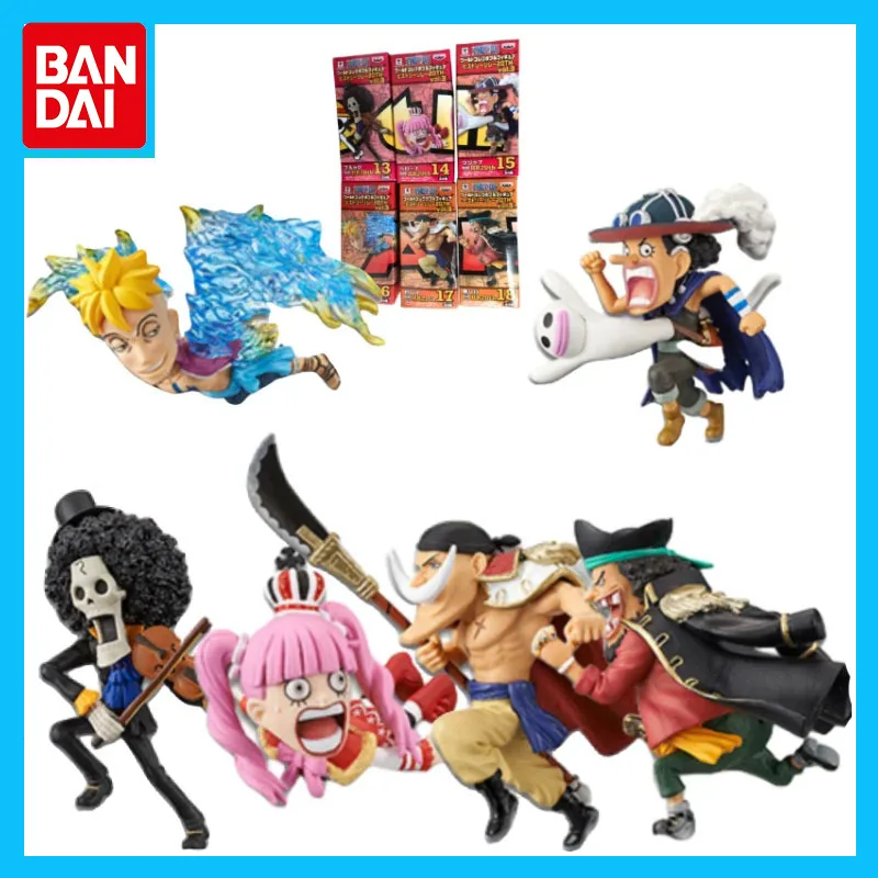

Bandai Original ONE PIECE Anime Figure WCF World History Relay 20th Vol3 BROOK Action Figure Toys for Boys Girls Kids Gift
