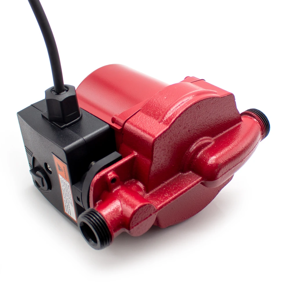 Imagem -06 - Bomba de Circulação Automática de Aquecimento de Piso Silencioso 220v Bomba de Reforço de Água de Retorno Bomba de Proteção de Velocidade Ajustável 100w 25l Min
