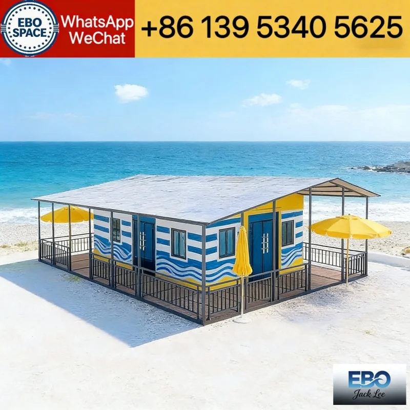 China Made Expandable Container Villa 20ft 30ft 40ft Prefab Luxury House Waterproof CE Certified