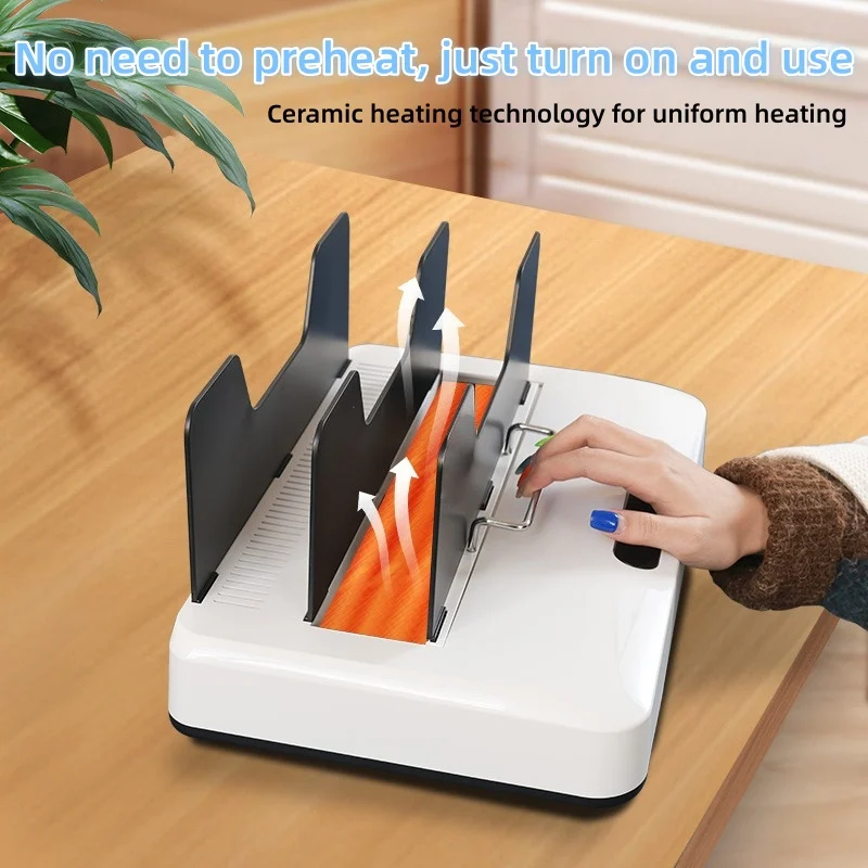 The A4 hot melt binding machine can automatically cover tender documents contract documents and materials without preheating