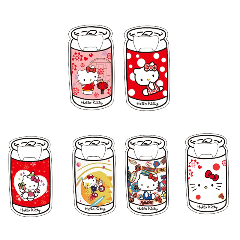 

Милая мультяшная открывалка для пива KT Cat, открывалка для пива Hello Kitty, многофункциональная портативная открывалка для бутылок, кухонные приспособления