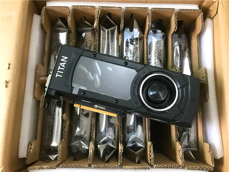 NVIDIA-Placa de vídeo GeForce GTX Titan X, 12GB, 384Bit, GDDR5