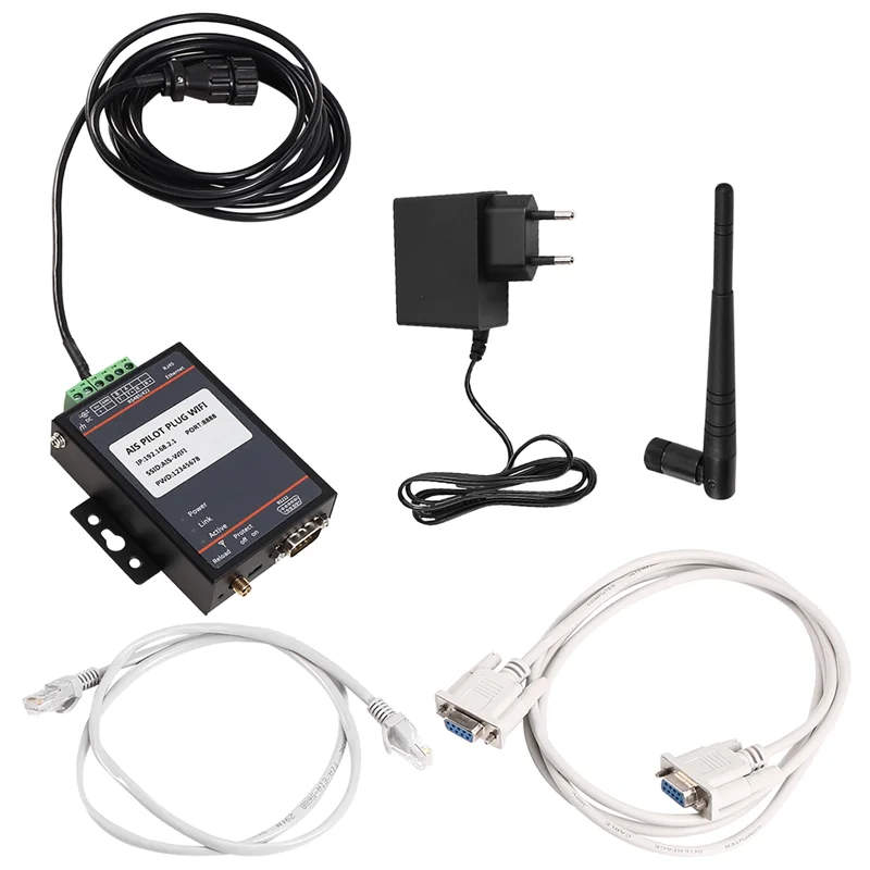 

Electronic Chart Wireless Adapter Wireless Adapter For Marine Rs485 Wireless Adapter EU Plug Charger