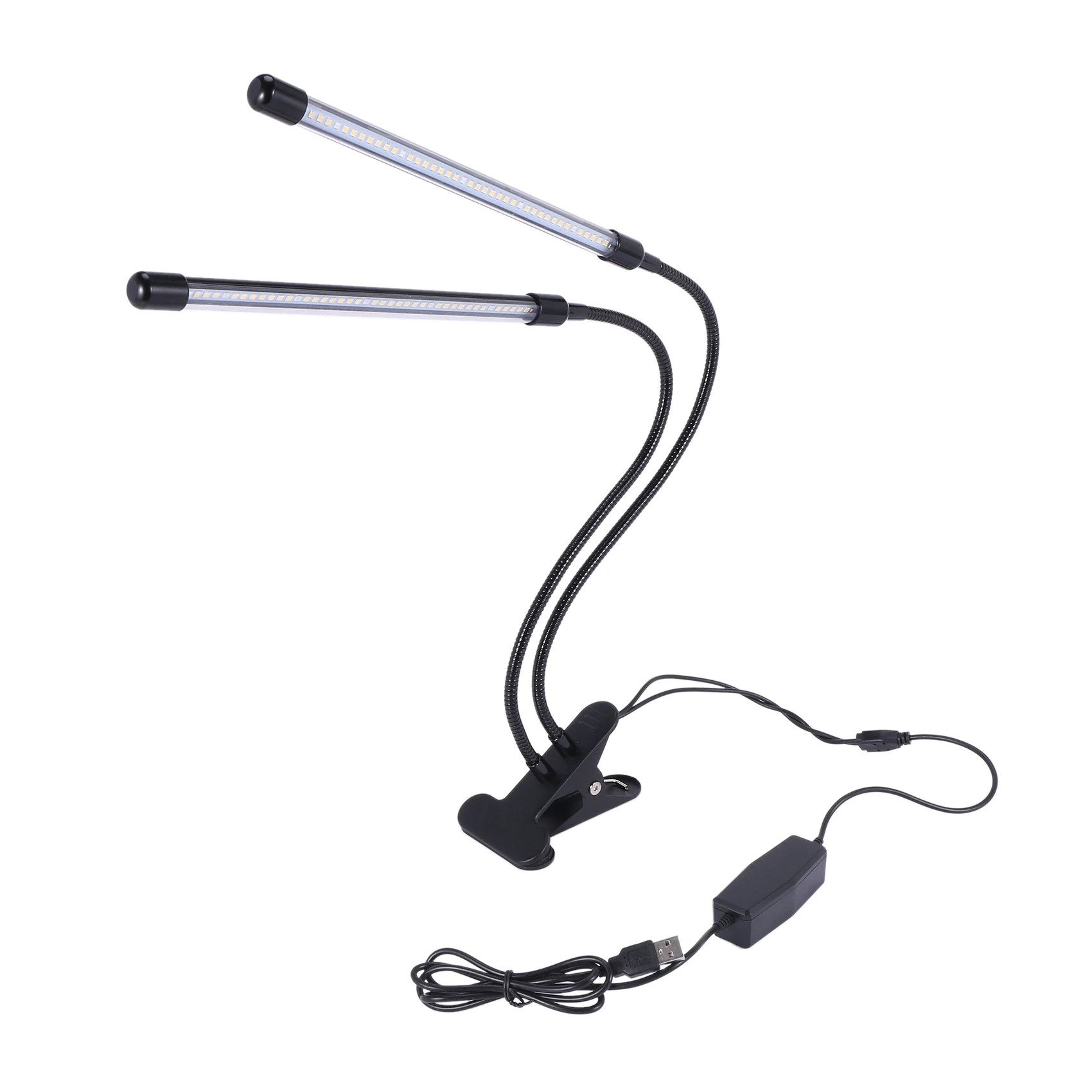 B03C-3X USB LED ضوء النمو الداخلي، 40 واط مصابيح نباتية كاملة الطيف ضوء الشمس الأبيض للنباتات منزل الزراعة المائية صندوق عصاري