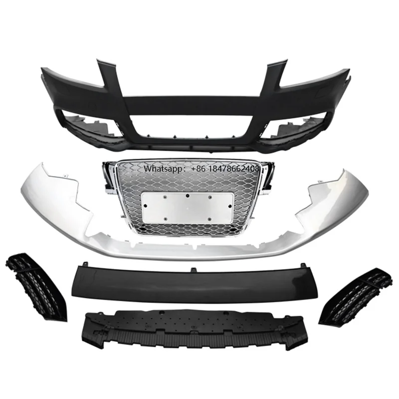 

Car Bodikits Front Bumper with Grill for A5 S5 RS5 Style Auto Modified High Quality PP Material Body Kit 2009 2010 2011
