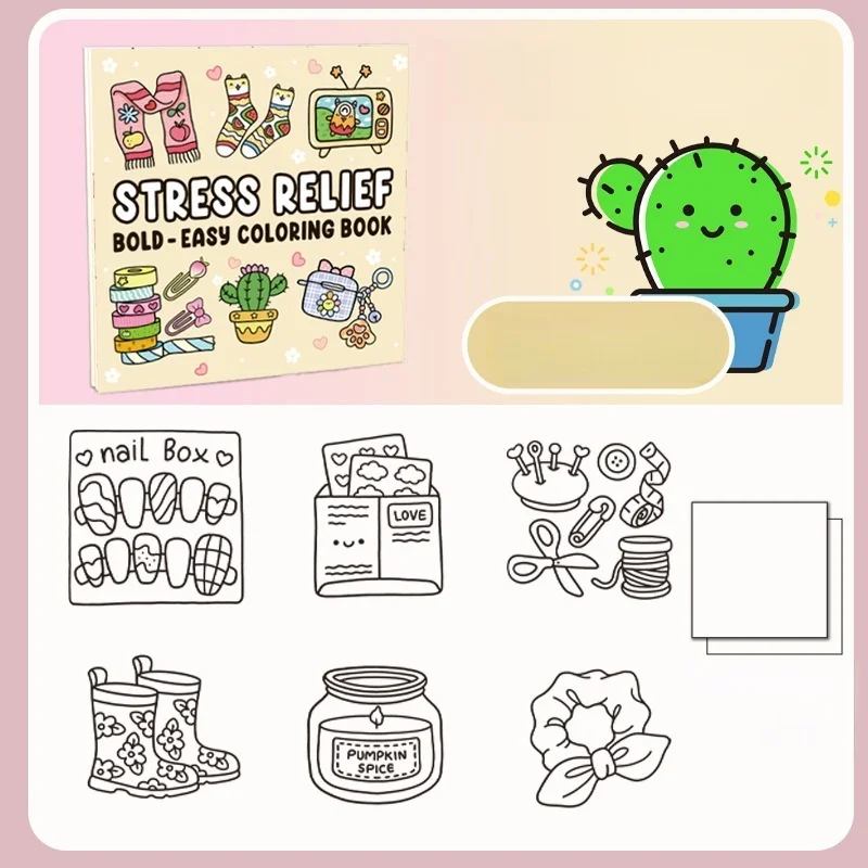 Spooky Cutie Coloring Book Paperback - Monster Series Coloring Book