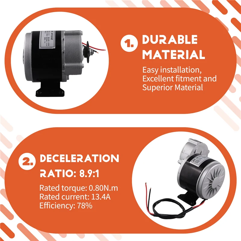 

Gear Reduction Electric Motor Eebike Scooter Gear Reduction Motor Brushless DC Motor Electric Vehicle