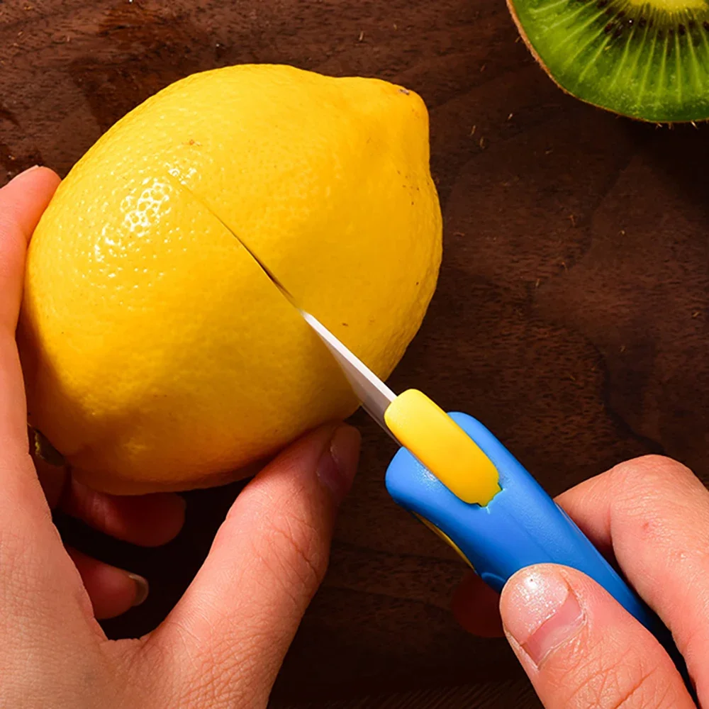 1PC Tragbare Keramik Messer Kreative Mini Nette Vogel Multifunktionale Faltbare Obst Messer Küche Werkzeug Kitchen Items