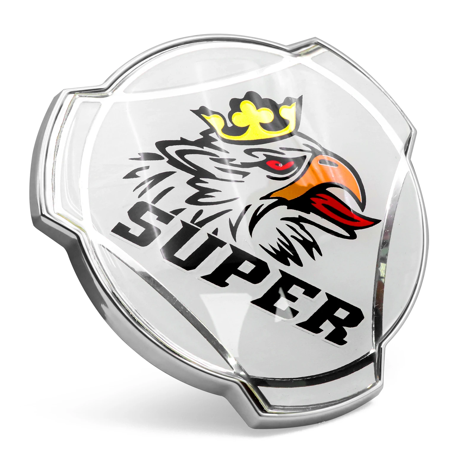 1PC nowe niestandardowe Logo Griffin z Super styl liter pasuje do ciężarówka Scania samochodu przedni grill włożona znaczek z symbolem 1401610