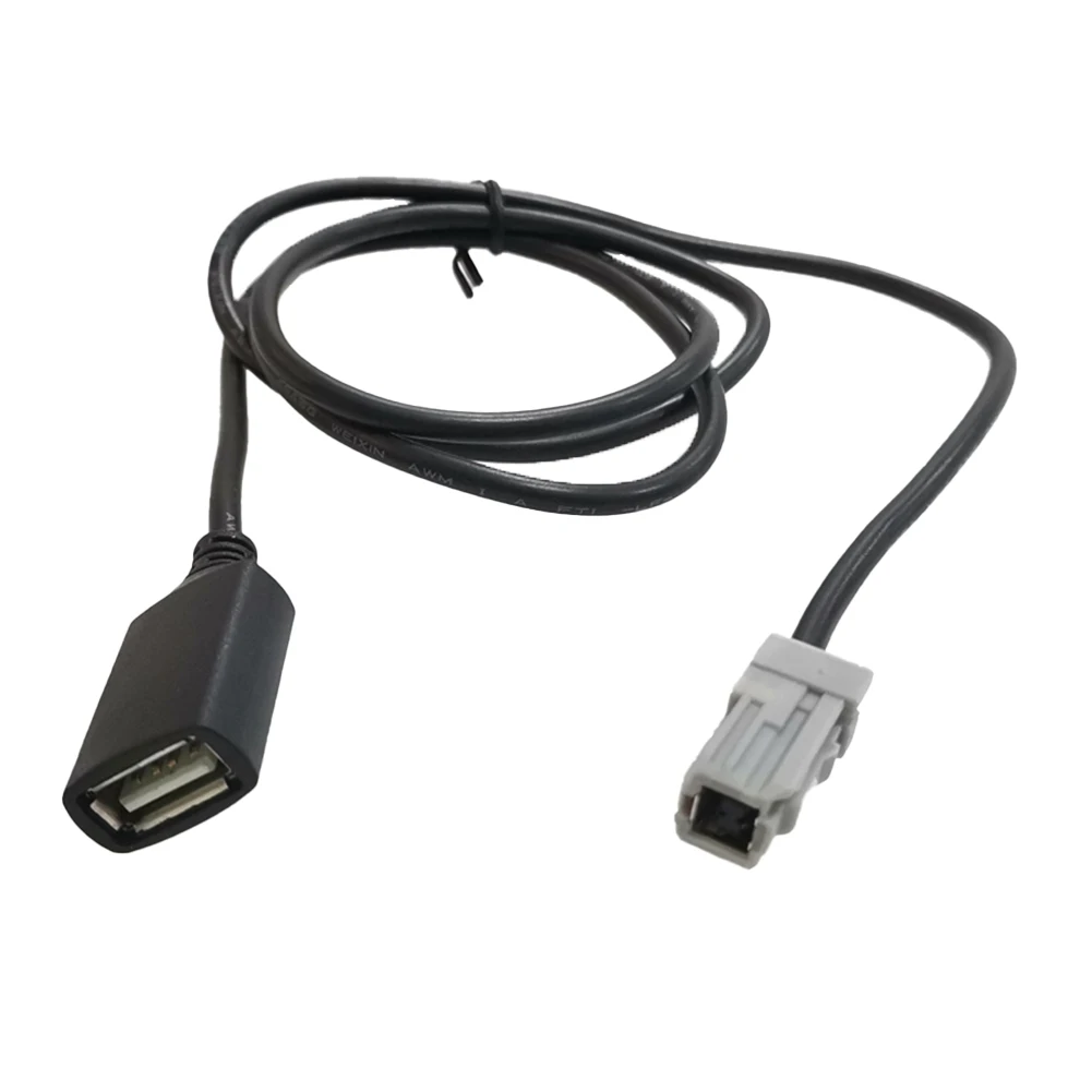 Practical To Use Brand New 100cm To USB Adapter Car Aux Audio Correct Connector For Toyota Direct Installation