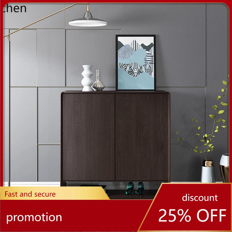 

HT Entry Shoe Cabinet Entry Foyer Entrance Cabinet Simple Modern Partition Balcony Side Cabinet