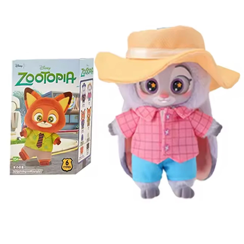 **بيع 2026 ديزني زوتوبيا صندوق أعمى لطيف نيك جودي عمل الشكل أفخم دمية من الفينيل صندوق غامض شخصيات كرتونية مجموعة الرسوم المتحركة #4