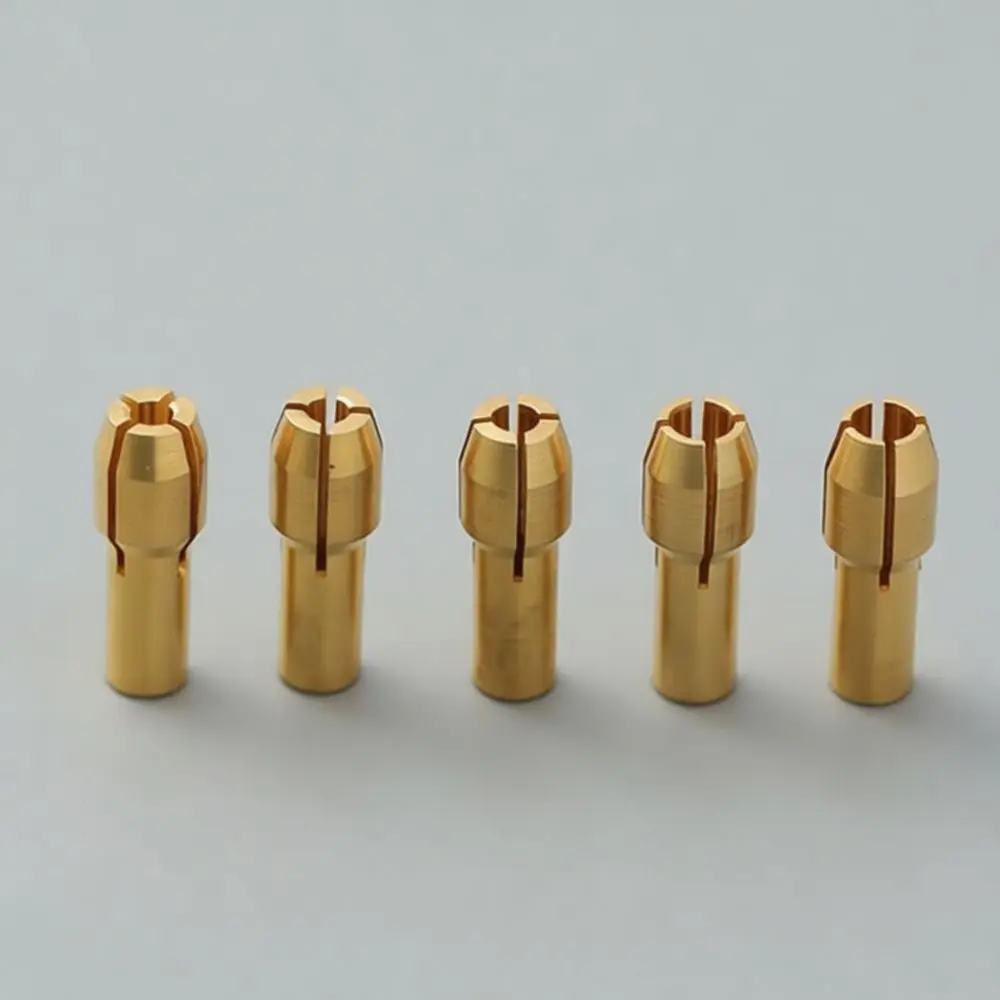 Copper Insert Collet For For Yanlijia Electric Grinder Accessories Rotary Tool Small Motor Shaft Nut Adapter Part