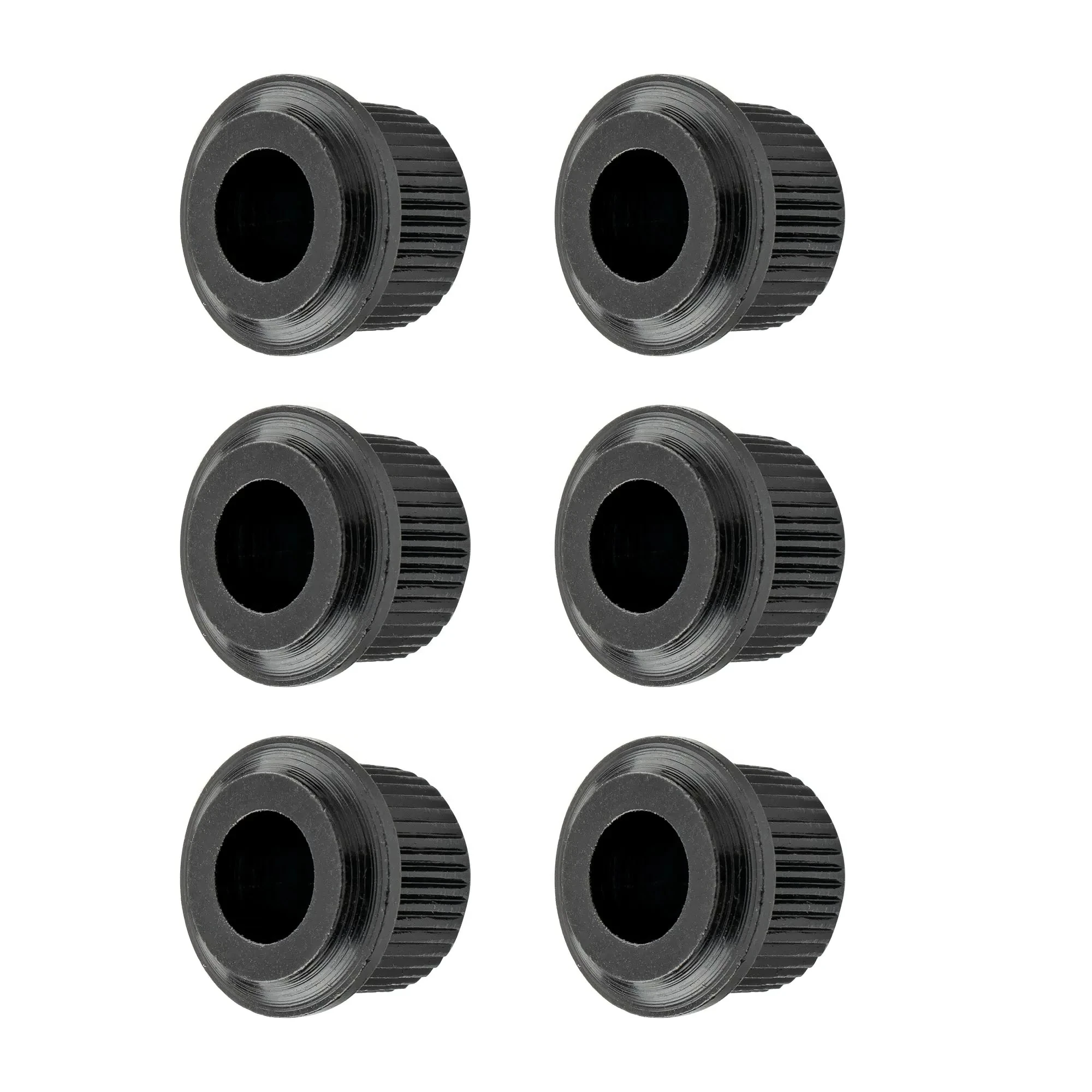 Moder Guitar Tuner Conversion Bushings Tuning Pegs Adapter Ferrules (Set of 6)