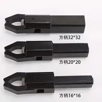 1PC Lathe Bar Puller CNC Automatic Lathe Feeder Pull Clip Round Square Handle 16-32mm For CNC Lathe Machine Service