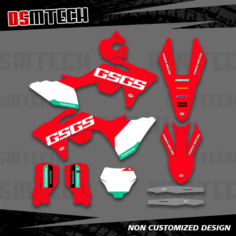 

DSMTECH For GASGAS GAS GAS MC MCF MC-F EX EXF EX-F 125 250 300 450 2024-2026 Graphics Decals Stickers Motorcycle Background