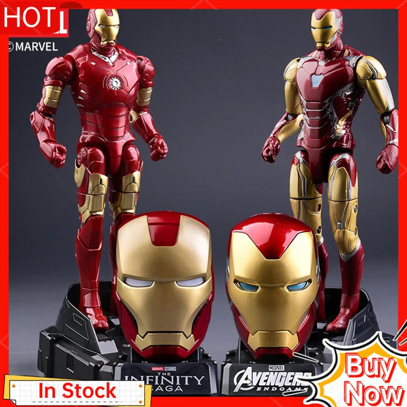 

Коллекционная фигурка Железного человека Marvel-Мстители, Человек-Паук, экшн-фигурка, дисплей, игрушка, модель, подарки для мальчиков, домашний декор