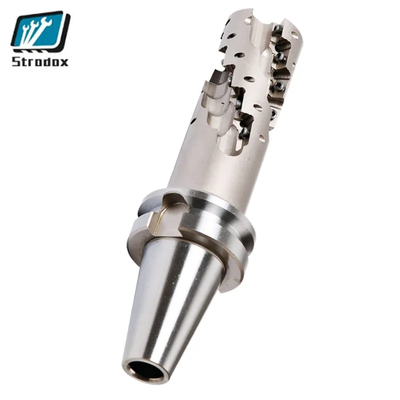 

High-quality 20CrMnTi Steel Overall Indexable High-efficiency Spiral End Mill BT50 Corn Milling Cutter Handle Is Durable