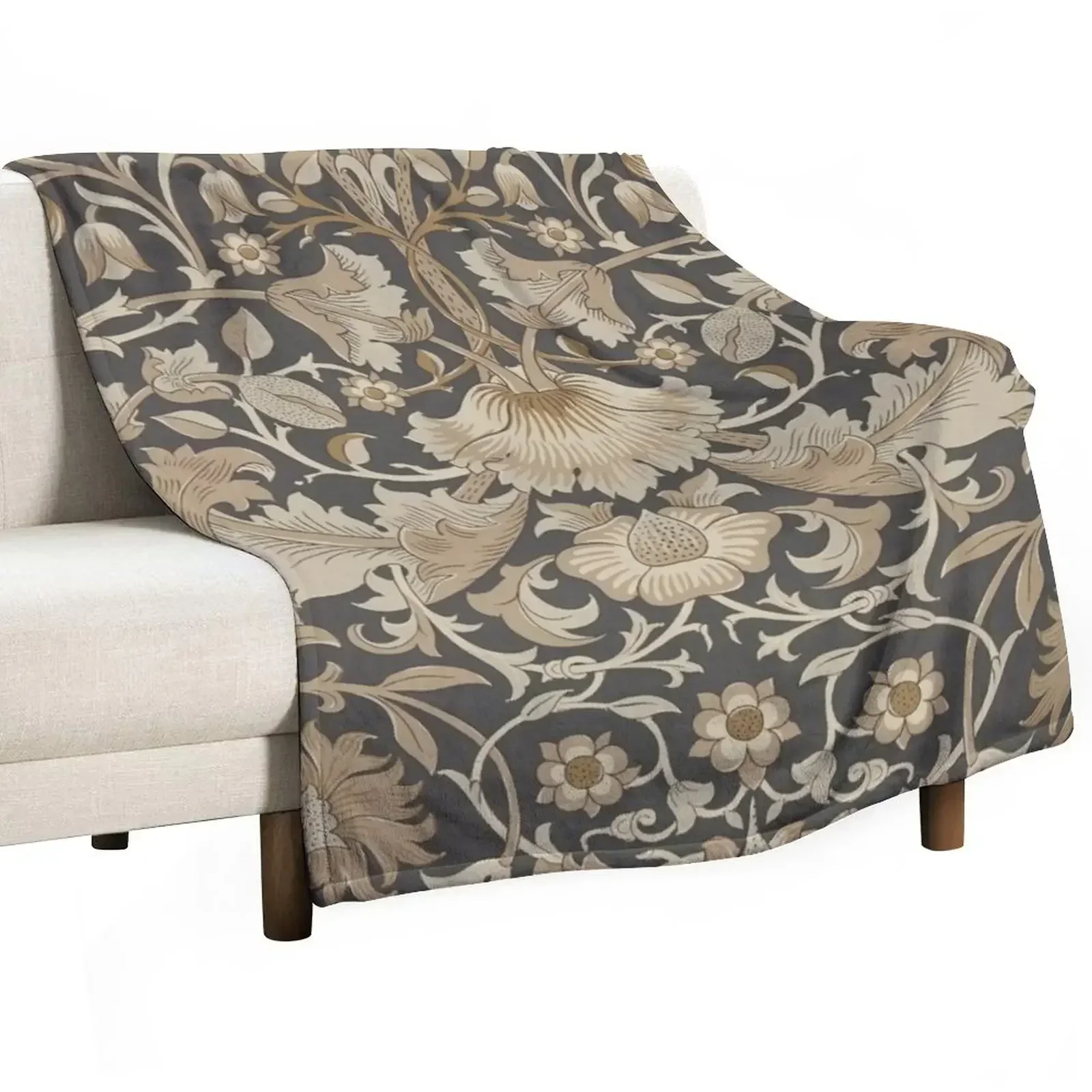 

William Morris fabric design Throw Blanket Moving blankets and throws Blankets