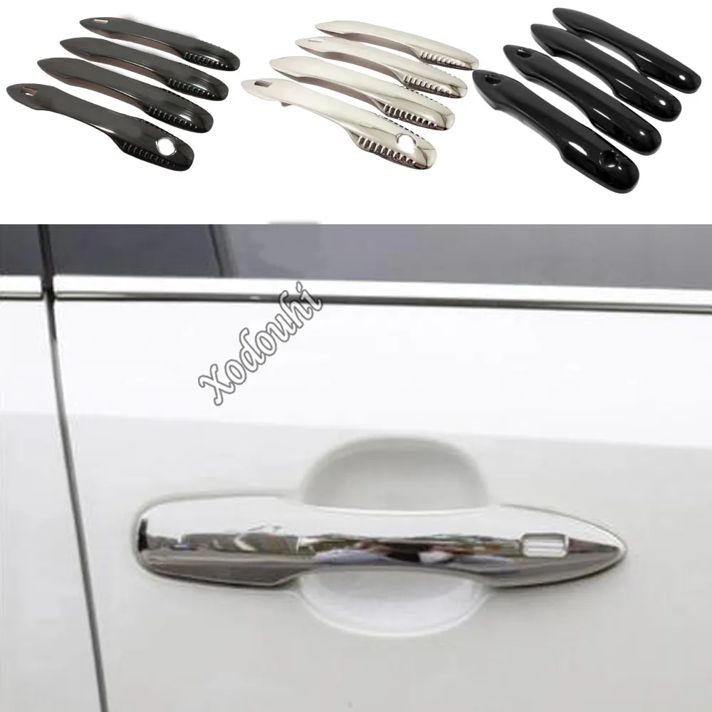 ABS/Steel Car Door Handle Cover Frame Armrest Trim Handrail Exterior Accessories For Toyota Corolla Cross XG10 2022 2023 2024+