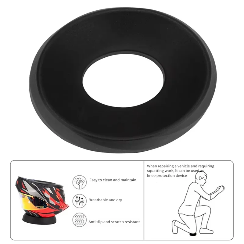 

PU Motorcycle Helmet Stand Protective Pad For Motorcycle Snowmobile Skateboarding Scooter Helmet Pad