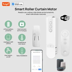 Tuya Smart Remote Electric motorizzate Blinds Kit-1Pack con controllo APP WiFi 2.4G, energia solare, Wroks con Alexa,Google Home