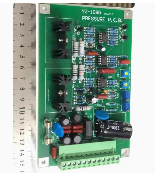HNC-1085 única placa proporcional válvula hidráulica placa de controle de fluxo válvula de controle de pressão amplificador de potência