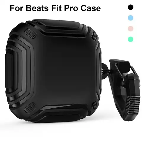 Men Women  Full Protection Earbuds Cover TPU Hard Shell Case For Beats Fit Pro