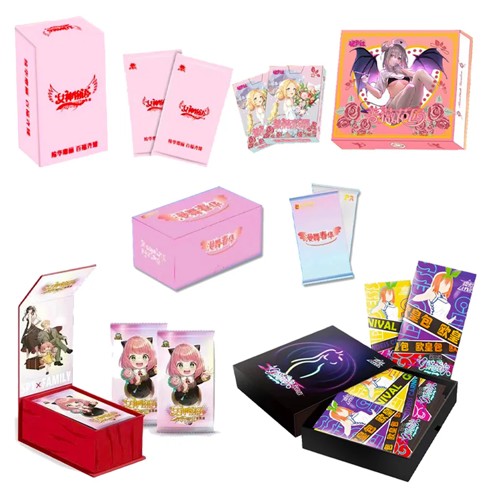 

New Goddess Story Booster Card Box TCG Party Collection Girl Swimsuit Christmas Hobbies Toys Game Bikini Anime Children's Gift
