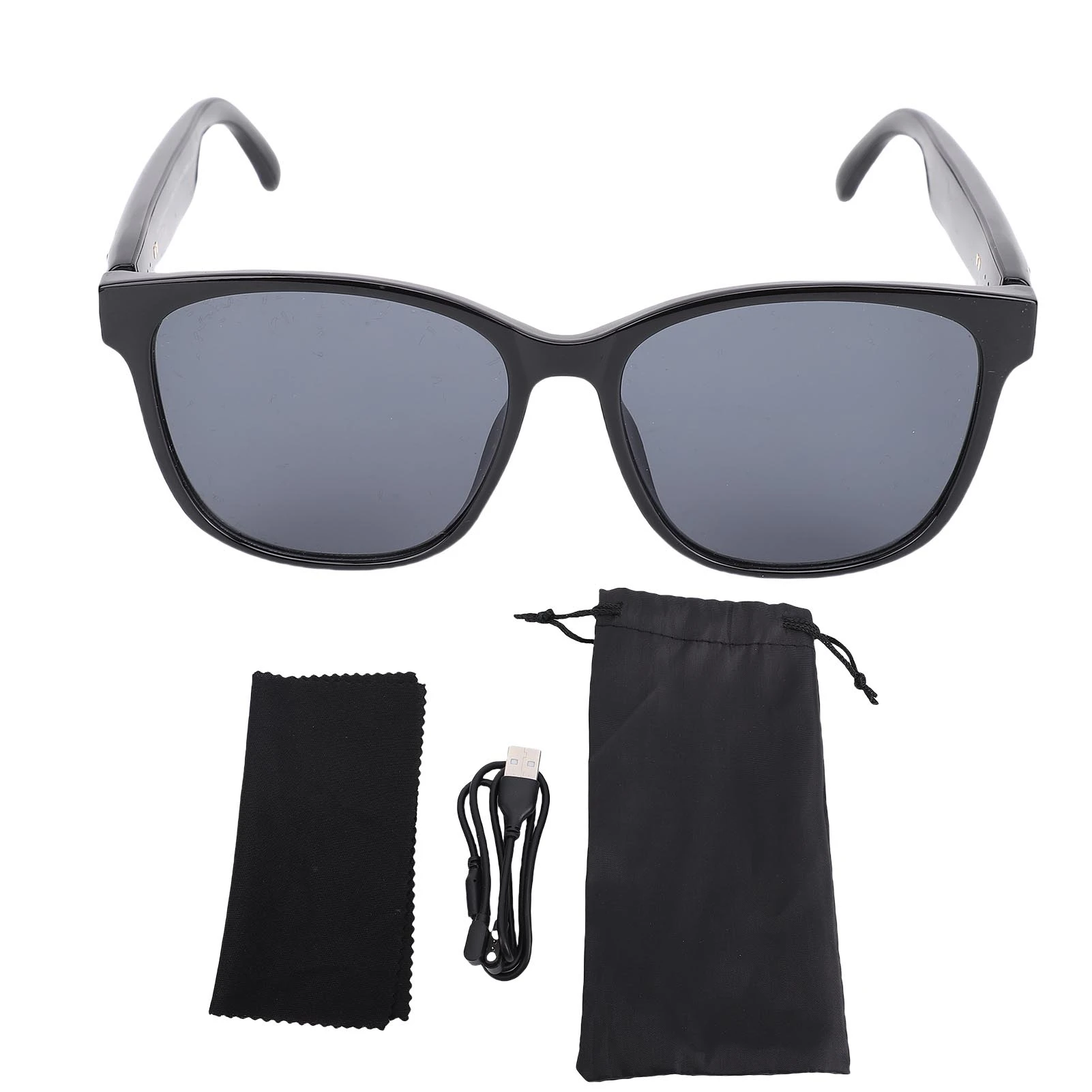 

AI Translation Glasses 144 Languages Real Time Bluetooth 6.0 Smart Translator Sunglasses Sun Polarized Lenses with Storage Bag